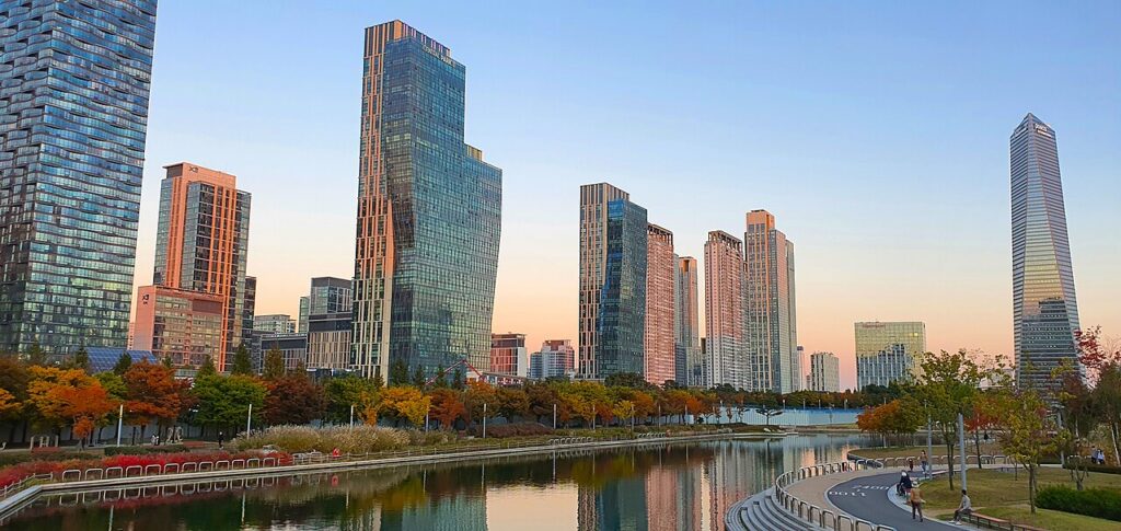 송도 센트럴파크 러닝 코스: 수변 출발점과 3km 왕복 계획